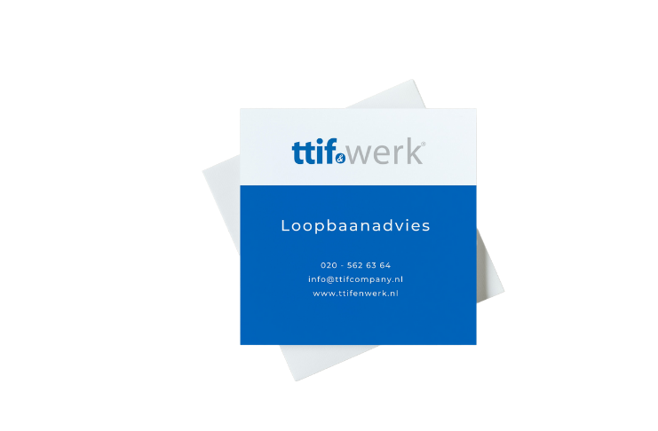 Loopbaanadvies flyer | ttif & werk